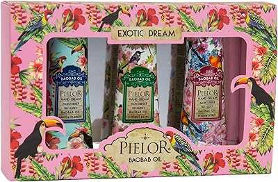 Pielor Exotic Dream Hand Cream, 3-Piece Gift Set 90 ml, Pink. hotep.ng is your trusted partner for all your shopping needs in Nigeria. We offer a diverse range of products, from fashion and beauty to home and electronics. Experience the ease of finding everything you need in one place.