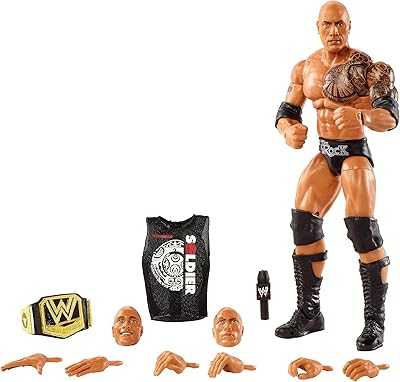 WWE Ultimate Edition The Rock Figure with Interchangeable Heads and Hands and WWE Championship for Ages 8 and Up. Discover a new way to shop with hotep.ng, Nigeria's most innovative online marketplace. We offer an unparalleled range of products to suit every need and occasion. Enjoy our commitment to quality, affordability, and customer satisfaction.