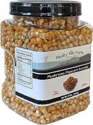 Middle Hills Farm Mushroom Popcorn Kernels in Reusable Container, 1.7 lb - Gourmet Popcorn Kernels for Popcorn Machine - Gluten Free - Non-GMO. hotep.ng: Your gateway to a world of products, right here in Nigeria. We curate the best local and international offerings for your convenience. Experience the joy of finding exactly what you need, when you need it.