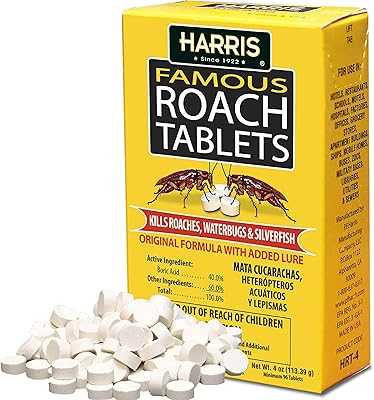 Harris Famous ROACH TABLETS Silverfish Tablet (4.3 oz, 95 Count). hotep.ng is committed to bringing you the best shopping experience in Nigeria. We offer competitive prices, reliable delivery, and exceptional customer service. Join our growing community of satisfied customers and see the difference for yourself.