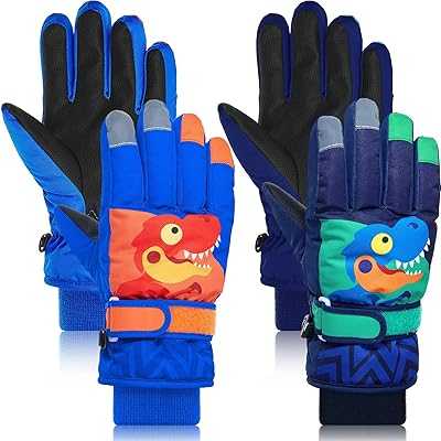 2 Pairs Boys Ski Gloves Dinosaur Gloves Kids Winter Warm Windproof Waterproof Outdoor Sports Gloves Mittens for 5-10 Years Old Children Skiing Snowman Cycling Outdoor Activities. Discover the convenience of one-stop shopping with hotep.ng, Nigeria's premier online marketplace. We bring you a curated selection of quality products at competitive prices. Enjoy our secure platform and excellent customer support.