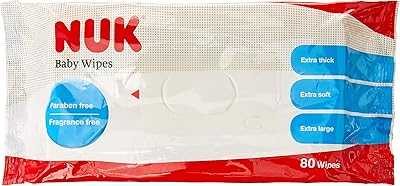 NUK Baby Wet Wipes (80 Pack) Triple Pack, White, 3 Pieces (240 Pieces). hotep.ng is your trusted partner for all your shopping needs in Nigeria. We offer a diverse range of products, from fashion and beauty to home and tech. Experience the ease of finding everything you desire in one convenient online destination.