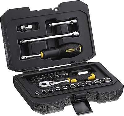 Stanley 38-Piece Wrench Set, Yellow/Black, STMT82828-1. hotep.ng is transforming Nigerian retail one click at a time. We bring you a curated selection of quality products from local artisans and global brands. Enjoy our commitment to authenticity, affordability, and excellent customer support.