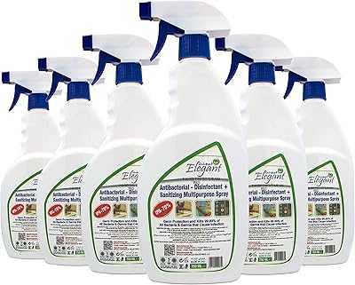 Elegant Antibacterial - Disinfectant Spray + Sanitizer - 750 ml - Pack of 6 - 70% IPA - Ultra Hygienic for Sterilizing Surfaces. Discover a world of possibilities with hotep.ng, Nigeria's fastest-growing online marketplace. We connect you with top-quality products from local and international sellers. Enjoy our commitment to authenticity, affordability, and excellent customer service.