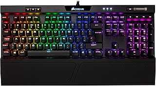 CORSAIR K70 RGB MK.2 Mechanical Gaming Keyboard (Cherry MX Blue Switches: Tap and Click, Multi-Color RGB Backlighting for Each Key, Aluminum Body, UK QWERTY Design) - Black (Amazon Exclusive). hotep.ng is transforming Nigerian e-commerce one click at a time. We bring you a carefully curated range of products from local artisans and international brands. Experience the future of retail with our innovative online platform.