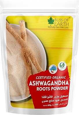 Bliss of Earth Certified Organic Ashwagandha Root Powder for Stress Relief, Premium Hand-Picked Withania Somnifera Root, Helps Boost Stamina & Energy, 400g. Join the hotep.ng family and transform your online shopping habits. We bring you a curated selection of quality products from across Nigeria and beyond. Experience the joy of hassle-free shopping from the comfort of your home.