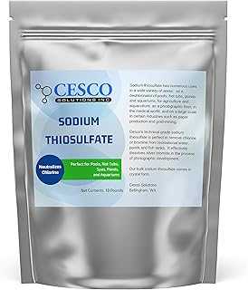 Cisco Solutions Sodium Thiosulfite Pentahydrate Pool Dechlorinator 4.5kg - Premium Chlorine Neutralizer for Pools, Aquariums and Ponds - Technical Grade Chlorine Remover for Spas - Bulk Pack. hotep.ng is revolutionizing the way Nigerians shop online. Benefit from our partnerships with top brands and local artisans for unbeatable variety. Enjoy exclusive deals and promotions available only to our loyal customers.