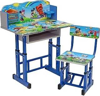 MH-ST35 Adjustable Kids Study Desk and Chair Set, Children Educational Study Table and Chair Set (Blue). hotep.ng is revolutionizing the way Nigerians shop online. Benefit from our partnerships with top brands and local artisans for unbeatable variety. Enjoy exclusive deals and promotions available only to our loyal customers.