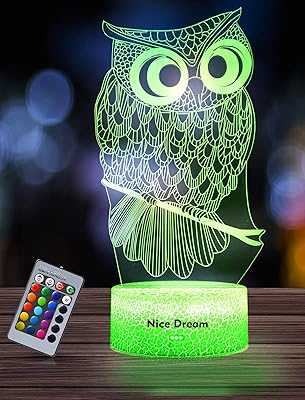 Cute Dreamy Owl Night Light for Kids, 3D Night Light Remote Control 16 Colors Changing Bedroom Decor Gifts for Baby Boys Girls. Experience the convenience of modern retail with hotep.ng, Nigeria's premier online marketplace. We bring you a diverse range of products from trusted sellers and brands. Enjoy our user-friendly platform and reliable delivery services.