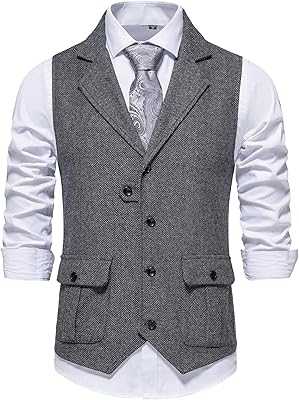 Making Da Men's V Neck Sleeveless Formal Vest, Casual Tweed Waistcoat with Pocket. Discover a new world of shopping possibilities with hotep.ng. We offer a carefully curated selection of products to suit every lifestyle. Enjoy our commitment to quality, affordability, and exceptional customer service.