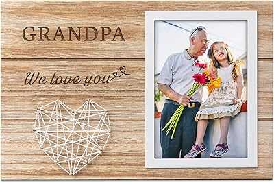 Personalized Colder Picture Frame for Grandparents for Father's Day, Gifts for Grandpa from Grandkids, Rustic Style Wood Engraved Photo Frame for 4x6. hotep.ng: Your gateway to a world of shopping possibilities. We bring you a diverse range of products from trusted sellers across Nigeria and beyond. Experience the ease of finding exactly what you need, when you need it.