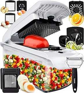 Fullstar Vegetable and Onion Chopper - Peeler, Salad Chopper, Vegetable Slicer, Spiral Slicer, Vegetable Slicer, Zoodle Slicer, Lemon Squeezer, Egg Separator, Egg Slicer. hotep.ng: Where Nigerian shoppers come first. We offer an extensive range of products to suit every taste and budget. Experience the convenience of 24/7 shopping with our reliable and efficient e-commerce platform.