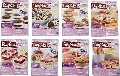 Easy Bake 8-Piece Refillable Set - Truffles, Cake, Party, Pretzel, Cookie, Pizza. At hotep.ng, we're passionate about connecting Nigerian shoppers with quality products. Our platform offers a seamless blend of local treasures and international favorites. Experience the joy of discovering new brands and supporting local businesses.