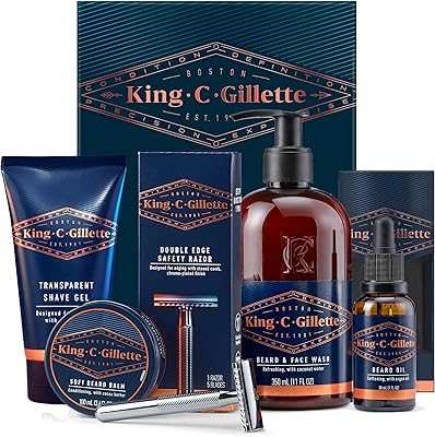 King Sea Gillette Complete Beard Care Gift Set for Men, Double Edge Safety Razor, Beard & Face Wash, Beard Oil, Beard Balm, Shave Gel. hotep.ng: Bringing the market to your fingertips. Explore our vast catalog of products from trusted brands and emerging Nigerian businesses. Enjoy the convenience of online shopping with the personal touch of local service.